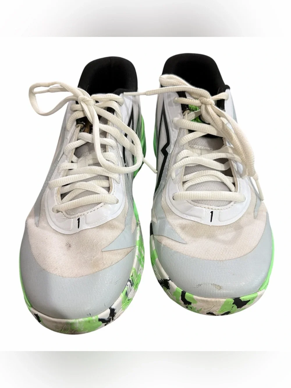 PUMA MB.02 Lo LaMel-O Lamelo Ball Elektro Green White